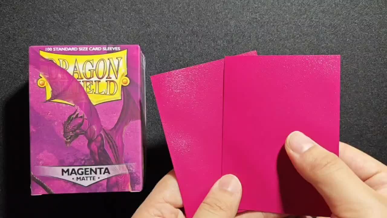 Dragon Shield Matte Sleeves | Magenta 100
