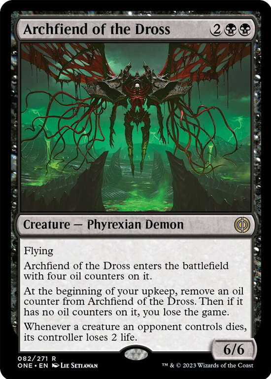Archfiend of the Dross – Rare | Phyrexia: All Will Be One