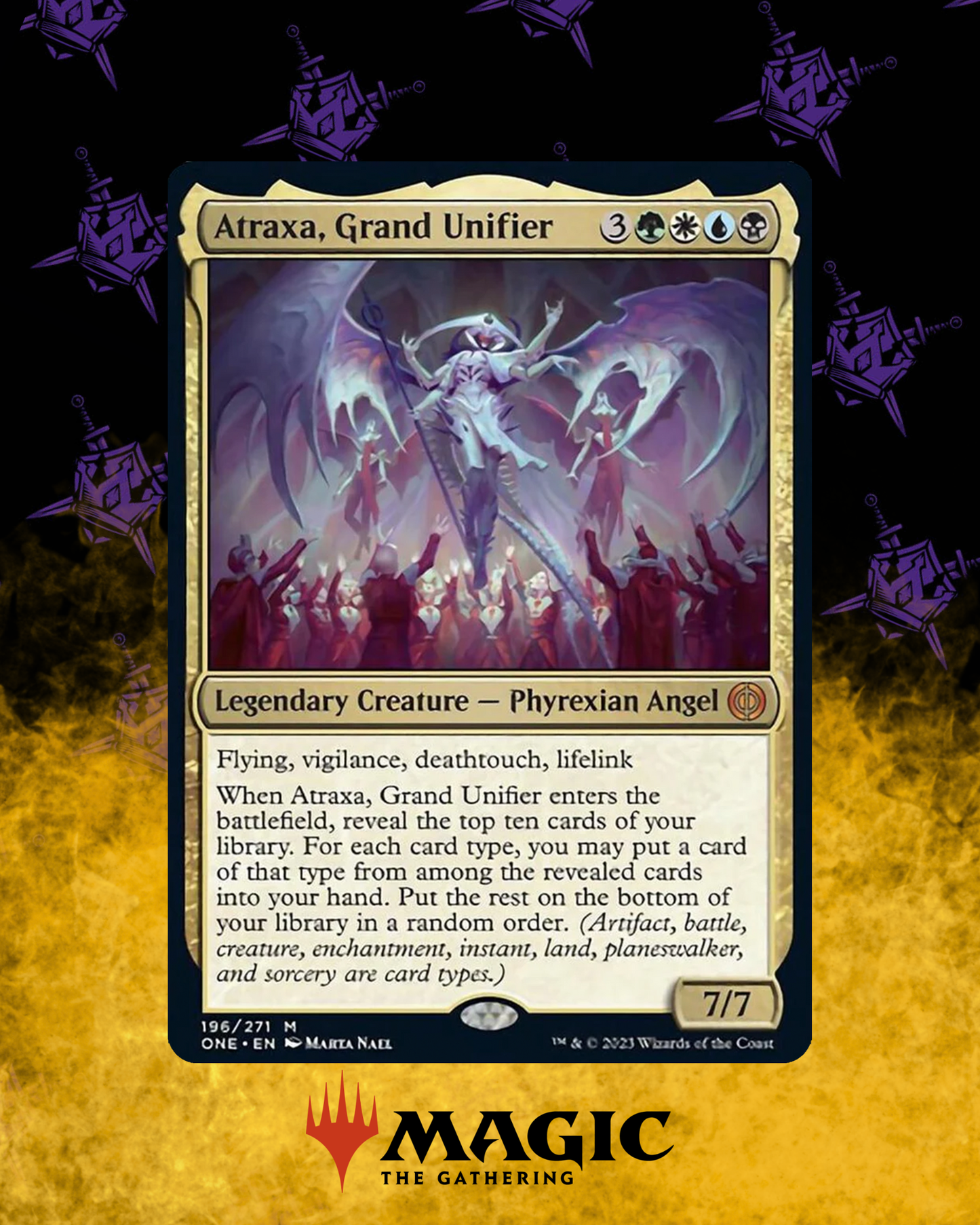Atraxa Grand Unifier ONE Magic the Gathering Card - Sell on Battle TCG