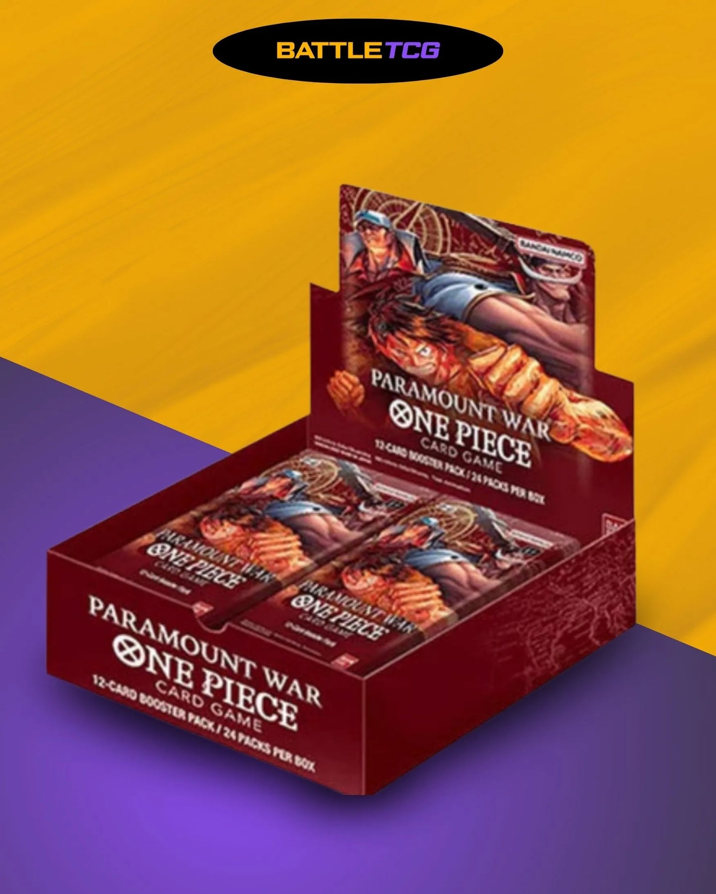 One Piece Card Game – Paramount War Booster Box (OP-02)