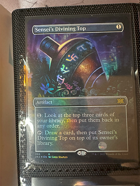 Sensei's Divining Top (Borderless - Foil) - 2X2