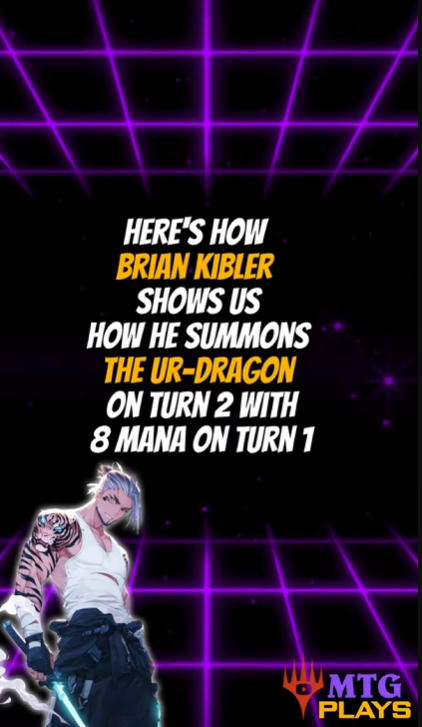 How Brian Kibler Summoned UR-DRAGON on Turn 2