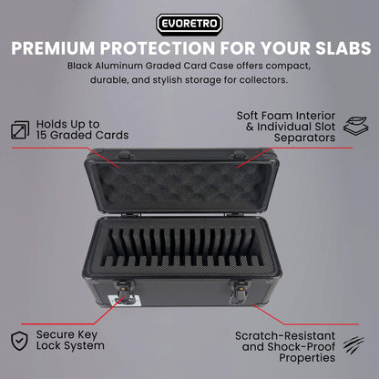 15 Slabs Metal Case Gray