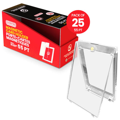 One Touch Magnetic Card Holder – 25 Pack