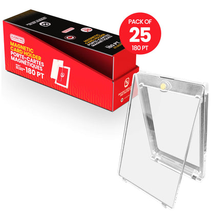 One Touch Magnetic Card Holder – 25 Pack