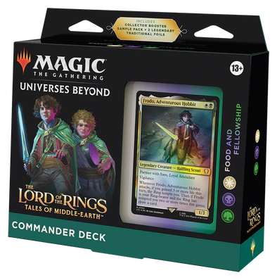 MTG The Lord of the Rings: Tales of Middle-earth Commander Deck – Food and Fellowship