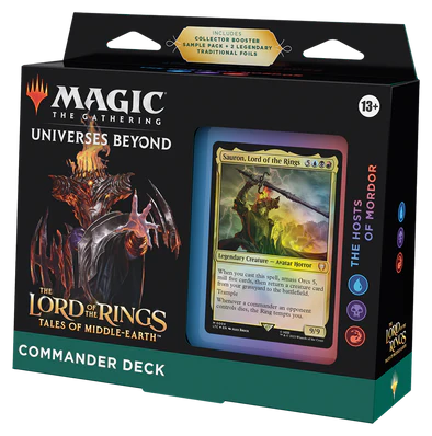 MTG The Lord of the Rings: Tales of Middle-earth Commander Deck – The Hosts of Mordor