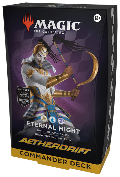MTG Aetherdrift Commander Deck – Eternal Might