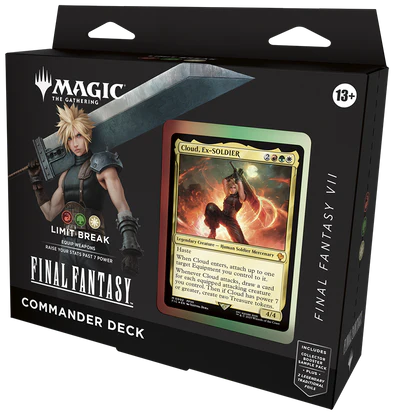 MTG Universes Beyond: Final Fantasy Commander Deck – Limit Break