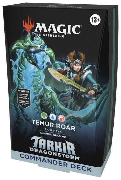 MTG Tarkir: Dragonstorm Commander Deck – Temur Roar