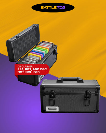 15 Slabs Metal Case Gray