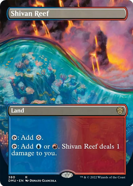 Shivan Reef (Borderless) - Dominaria United (DMU)